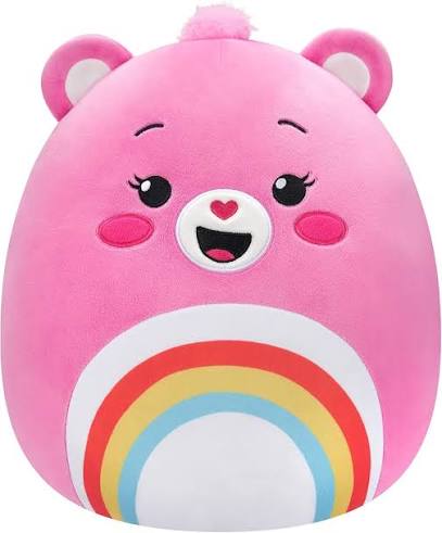 Squishmallows Care Bears Cheer Bear